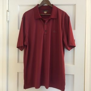Greg Norman men’s wine red play dry polo